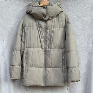 ZARA WOMEN’S HOODED PUFFER JACKET